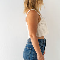 HAND CROCHET CROP TOP