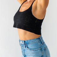 HAND CROCHET CROP TOP