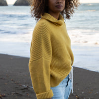 Boxy Turtle Neck Sweater