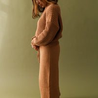 Organic Cotton Knit Sweater Pant | petite