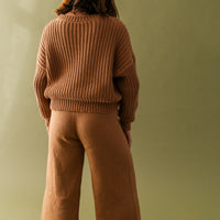 Organic Cotton Knit Sweater Pant | petite