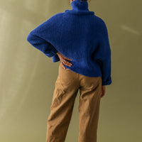 Boxy Turtle Neck Sweater