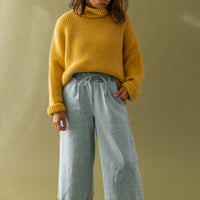 Boxy Turtle Neck Sweater