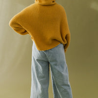 Boxy Turtle Neck Sweater