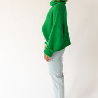 Boxy Turtle Neck Sweater