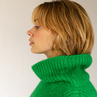 Boxy Turtle Neck Sweater