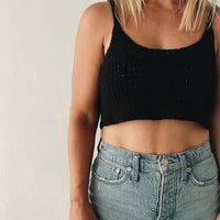 HAND CROCHET CROP TOP