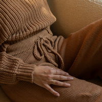 Organic Cotton Knit Sweater Pant | regular