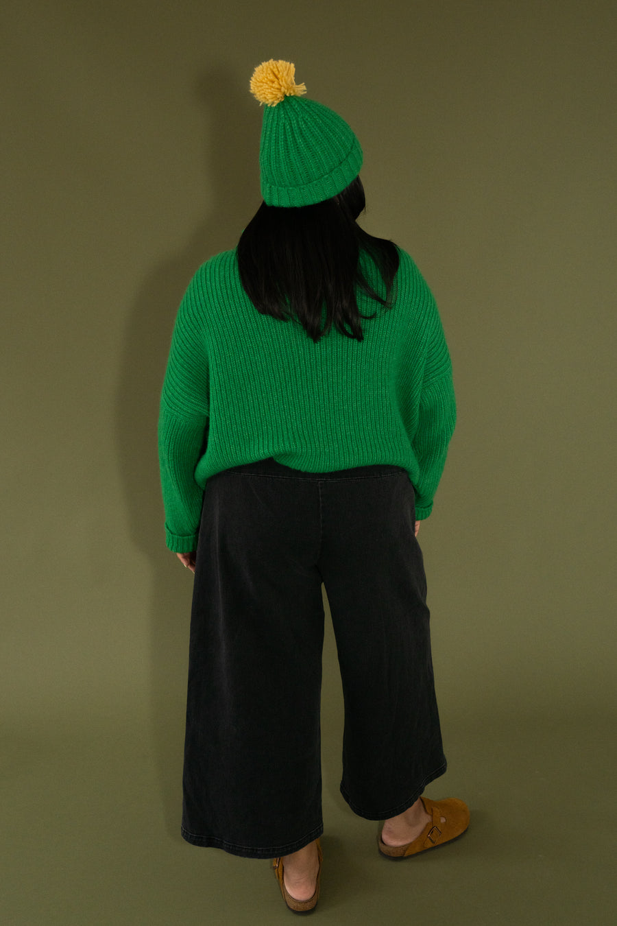 Boxy Turtle Neck Sweater